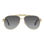 Kính Mát Versace Gray Gradient Pilot Unisex Sunglasses VE2236 100211 59 Màu Xám Vàng