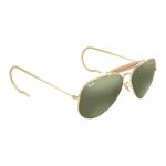 Kính Mát Rayban Outdoorsman Green Classic G-15 Aviator RB3030 L0216 58 Màu Xanh Vàng