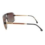 Kính Mát Nam Carrera Gradient Brown Square Men's Sunglasses GRAND PRIX 3 086/LA 64 Màu Nâu