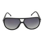 Kính Mát Carrera Polarized Grey Navigator Unisex Sunglasses CARRERA 1045/S 0003/WJ 61 Màu Xám Đen