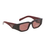 Kính Mát Prada Dark Violet Browline Sunglasses PR 09ZS 11F08S 54 Màu Tím Violet