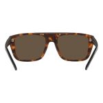 Kính Mát Michael Kors MK Dark Brown Solid Browline Sunglasses MK2159 300673 55 Màu Nâu Đồi Mồi