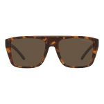 Kính Mát Michael Kors MK Dark Brown Solid Browline Sunglasses MK2159 300673 55 Màu Nâu Đồi Mồi