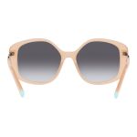 Kính Mát Nữ Tiffany & Co. Gray Gradient Irregular Ladies Sunglasses TF4192 82683C 54 Màu Xám Be
