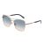 Kính Mát Nữ Tiffany & Co.Light Brown Gradient Blue Square Ladies Sunglasses TF3084 610516 59 Màu Xanh-Nâu