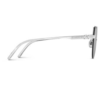 Kính Mát Nam Louis Vuitton LV Ash Glasses Z1262W Màu Bạc