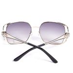 Kính Mát Nữ Guess Sunglasses GU7626 33C 58-18 Màu Xám Bạc