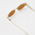 Kính Mát Nữ Coach Fashion Women's Sunglasses HHC8302BU-563093-55 Màu Trắng Nâu