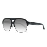 Kính Mát Guess Sunglasses GG2140 01B 58 Màu Xám Đen