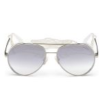 Kính Mát Nữ Guess Aviator Sunglasses GU7607 Màu Bạc