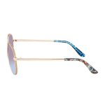 Kính Mát Nữ Guess Aviator Sunglasses GU7555 33F Màu Xanh