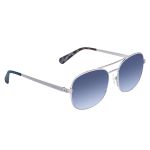 Kính Mát Guess Pilot Sunglasses GU5201 10X 56-17 Màu Xanh Gọng Bạc