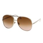 Kính Mát Chloé Gold & Brown Sunglasses CE127S 743 Màu Nâu