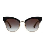 Kính Mát Nữ Moschino Ladies Cat Eye Sunglasses MOS038/S 0807 55-17 Màu Xám Đen