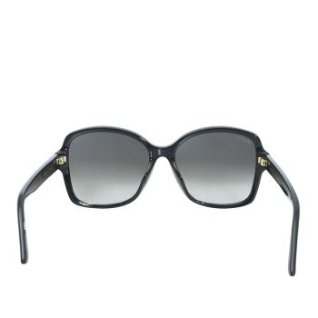 Kính Mát Nữ Gucci Black Grey Gradient Sunglasses GG0765SA 001 Màu Xám Đen