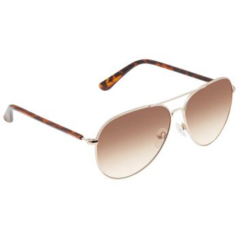 Kính Mát Calvin Klein Brown Gradient Pilot Unisex Sunglasses CK19314S 717 60 Màu Nâu