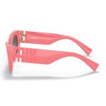 Kính Mát Nữ Miu Miu Glimpse Rectangle Frame Sunglasses Màu Hồng