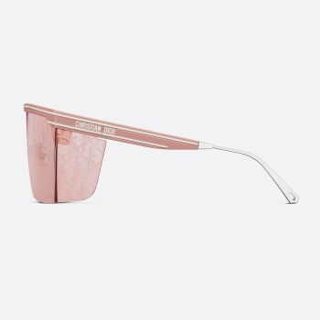Kính Mát Dior Club M1U Pink Dior Oblique Mask Sunglasses CLUBM1UXT_40L8 Màu Hồng