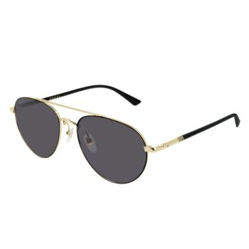 Kính Mát Gucci Gold/Grey Sunglasses GG0388S 006 56 Màu Xám