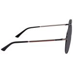 Kính Mát Nam Gucci Grey Pilot Men's Sunglasses GG0832S 001 64 Màu Xám