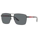 Kính Mát Nam Prada Linea Rossa Men's Sunglasses PS-50WS-DG002G Màu Xám