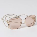 Kính Mát Nữ Gucci Ladies Sunglasses GG1207SA 001 64 Màu Vàng Nâu