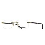 Kính Mắt Cận Nam Montblanc Eyeglasses MB0088O 003 Màu Havana - Vàng