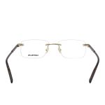 Kính Mắt Cận Nam Montblanc Eyeglasses MB0088O 003 Màu Havana - Vàng