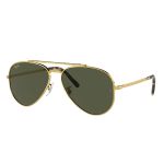 Kính Mát Unisex Rayban Aviator Green Sunglasses RB3625 919631 Màu Xanh Green Size 58