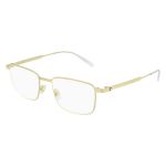 Kính Mắt Cận Nam Montblanc MB0146O 002 Eyeglasses Màu Vàng