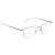 Kính Mắt Cận Montblanc MB0146O 003 Eyeglasses Màu Bạc