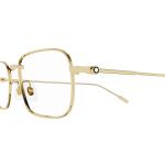 Kính Mắt Cận Montblanc MB0212O 001 Eyeglasses Màu Vàng