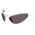 Kính Mát Balenciaga BB0232S 003 Wire Cat Sunglasses Màu Trắng