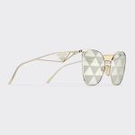 Kính Mát Prada Symbole Sunglasses SPR50Z_SZVN_FE04T_C_059 Màu Xám Vàng