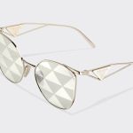Kính Mát Prada Symbole Sunglasses SPR50Z_SZVN_FE04T_C_059 Màu Xám Vàng