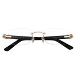 Kính Mắt Cận Cartier Signature C De Cartier CT0048O 002 Trong Suốt