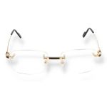 Kính Mắt Cận Cartier CT0343O 001 Glasses Trong Suốt