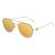 Kính Mát Montblanc Aviator Frame Metal Sunglasses 123988 Màu Vàng