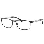 Gọng Kính Nam Emporio Armani 0EA1112 309456.C Màu Bạc Đen