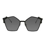 Kính Mát Fendi Can Eye Sunglasses FF 0261/S 2O5/9O 57 Màu Xám Đen