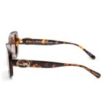 Kính Mát Coach Women Dark Tortoise Sunglasses HC8330F-565973 56 Màu Nâu