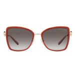 Kính Mát Michael Kors Corsica Women's Sunglasses MK1067B-10158G Màu Xám Đỏ