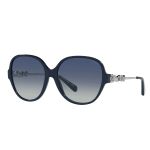 Kính Mát Coach Women Solid Navy Sunglasses HC8303B-54804L 57mm Màu Xanh Lam