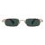 Kính Mát Kuboraum Mask Z18 GD Sunglasses Eyewear Màu Vàng Xanh