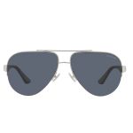 Kính Mát Coach Men Fashion Matte Silver Sunglasses HC7121-938287-58 Màu Xanh