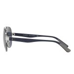 Kính Mát Coach Men Fashion Matte Silver Sunglasses HC7121-938287-58 Màu Xanh