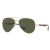 Kính Mát Rayban Aviator Unisex Sunglasses RB3675 001/31 58 Màu Xanh Green