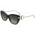 Kính Mát Salvatore Ferragamo Black Cat Eye Ladies Sunglasses SF928S 001 55 Màu Đen