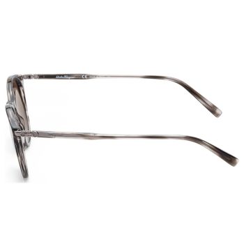 Kính Mát Salvatore Ferragamo Women Fashion 53mm Grey Havana Sunglasses SF911S-003 Phối Màu