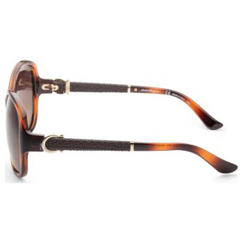 Kính Mát Salvatore Ferragamo Women SF744SLA-214-59 Fashion 59mm Tortoise Sunglasses Phối Màu